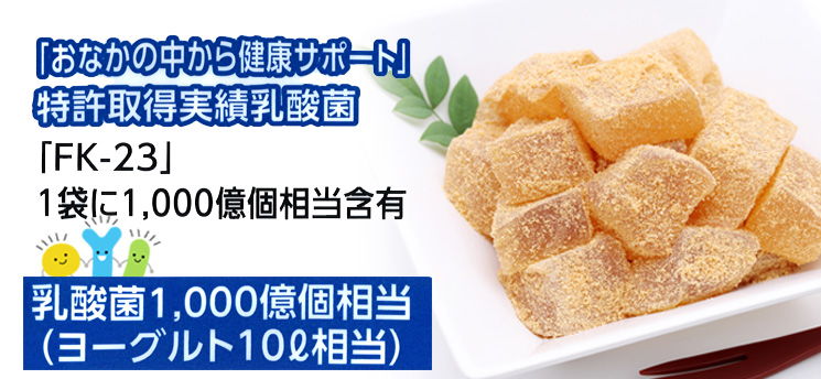 感動の北海道きな粉を、乳酸菌と。100g